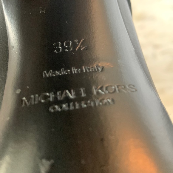 Michael Kors Collection Deandra Calf Leather Platform Boot - Picture 13 of 16